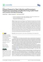 Protocol Proposal for Data Collection and Processing in Productivity Assessment of Earthworks Using Audio-Visual and Location-Sensing Technology