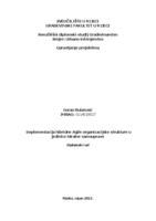 Implementacija hibridne agile organizacijske strukture u jedinice lokalne samouprave