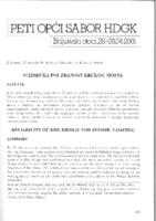 prikaz prve stranice dokumenta Seizmička pouzdanost Krčkog mosta