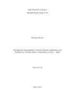 prikaz prve stranice dokumenta Provedba dokumenata prostornog uređenja na području otoka Krka u razdoblju 2013.-2022.