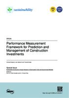 prikaz prve stranice dokumenta Performance Measurement Framework for Prediction and Management of Construction Investments