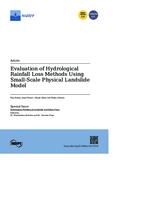 prikaz prve stranice dokumenta Evaluation of Hydrological Rainfall Loss Methods Using Small-Scale Physical Landslide Model