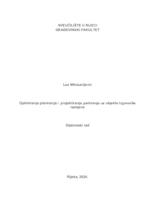 prikaz prve stranice dokumenta Optimiranje planiranja i projektiranja parkiranja uz objekte trgovačke namjene